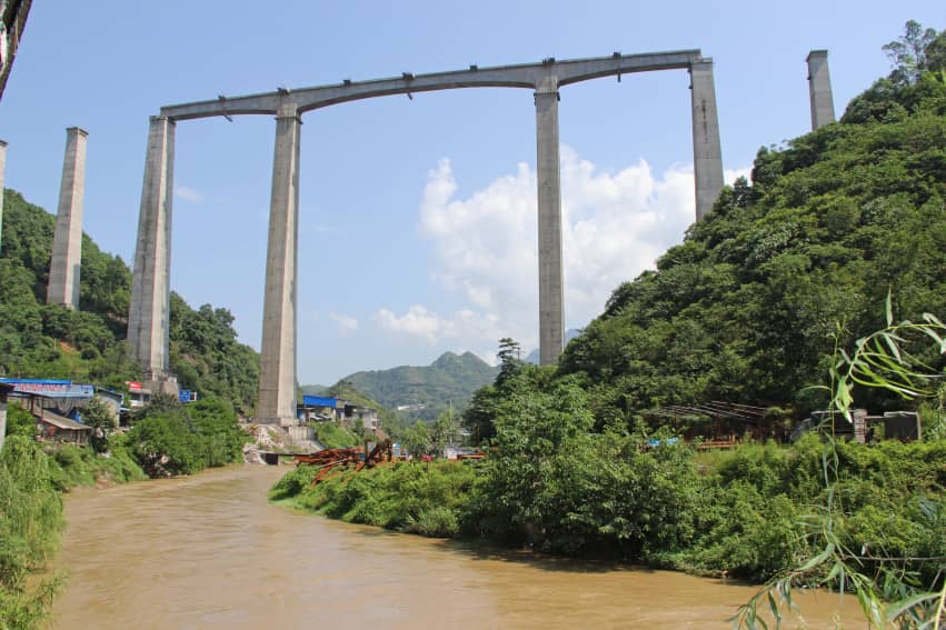 Sancaowan Railway Bridge