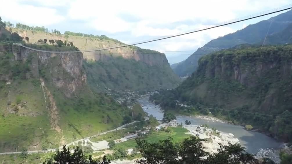 Gandaki Golden Footbridge