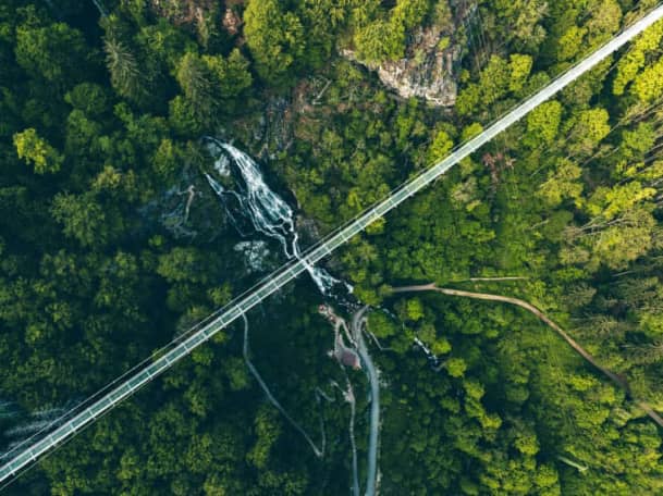 Blackforestline Footbridge of Todtnau