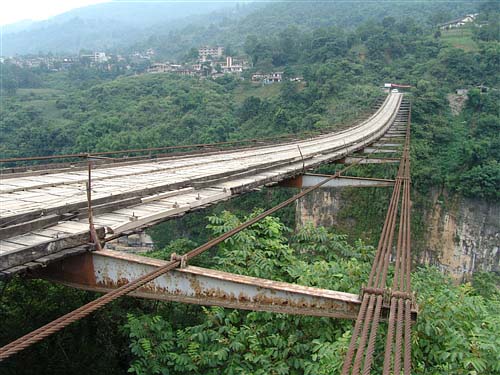 Jingyang Suspension Bridge